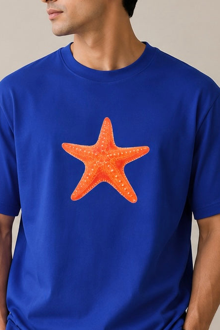 STARDOMFIT STARFISH OVERSIZED TEES