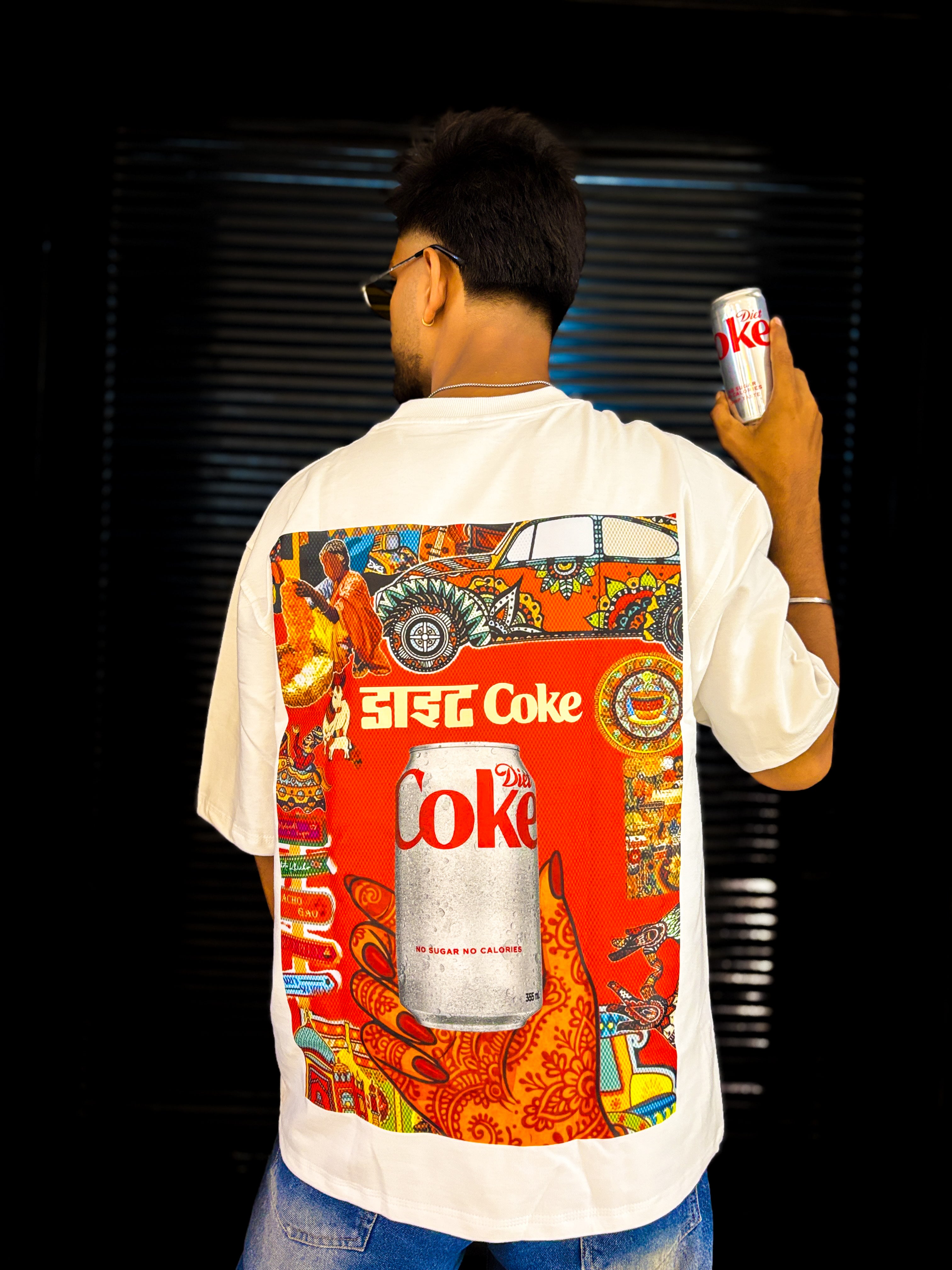 Stardom Fit Diet Coke Tee for Men – Premium Oversized Graphic Streetwear T-Shirt