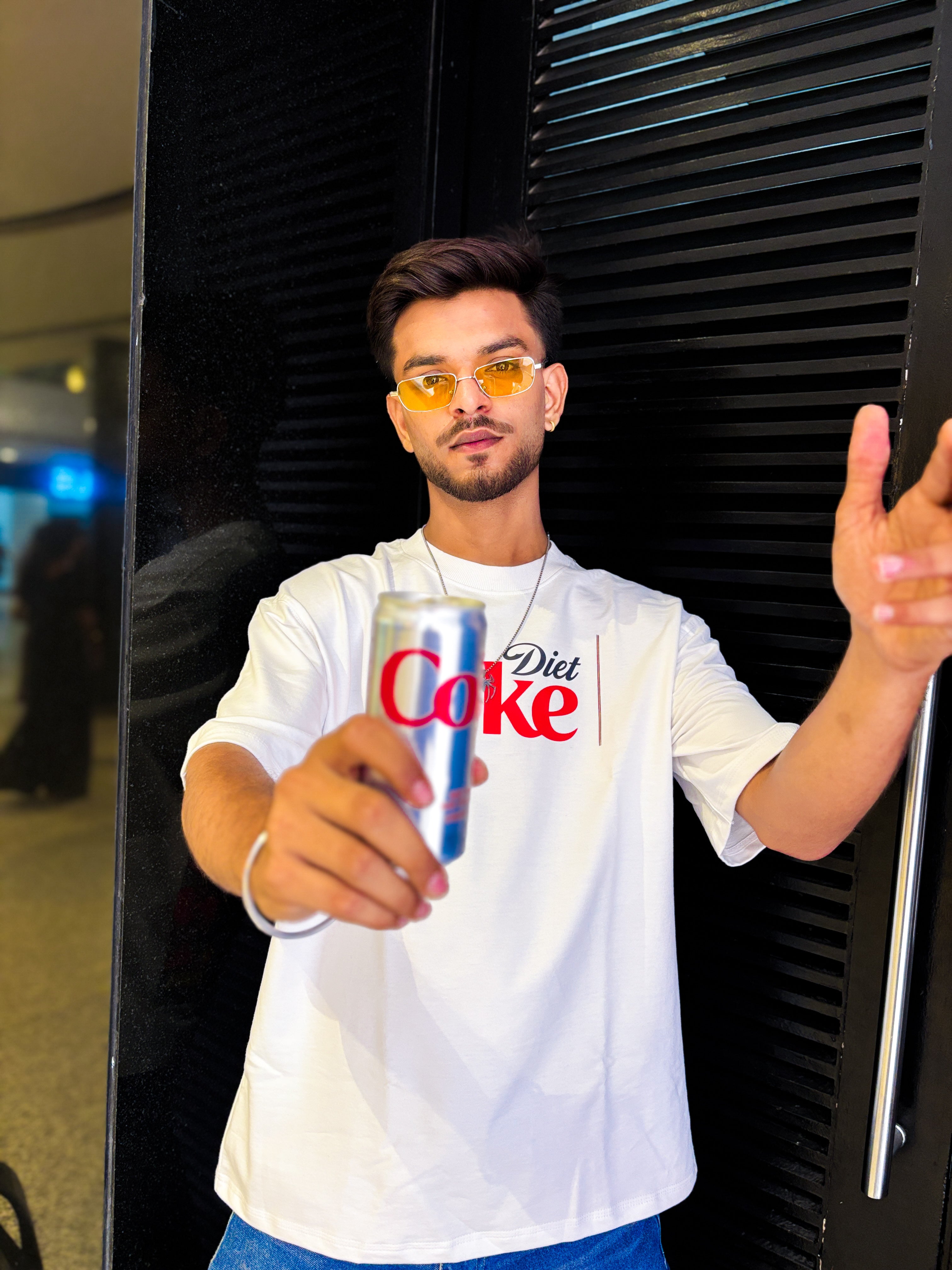 Stardom Fit Diet Coke Tee for Men – Premium Oversized Graphic Streetwear T-Shirt